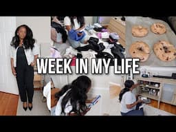 IT'S TIME TO TAKE THE FIRST STEP! MEAL PREP & COOK WITH ME, DECORATING, ORGANIZING, LAUNDRY & MORE