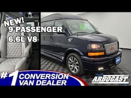 NEW 2025 GMC Conversion Van Explorer Limited SE 9 Passenger C18460 | Dave Arbogast Conversion Vans