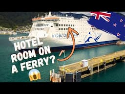 There is a HOTEL ROOM on a New Zealand Ferry? (Interislander)