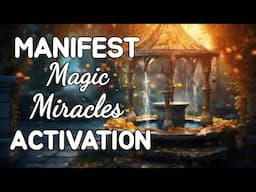 🪄 😇 MANIFEST MAGIC & MIRACLES in  WATER with MERLIN ARTEMIS YESHUA💧#ascension #merlin #spirituality