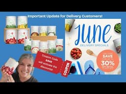 June 2025 Thrive Life Delivery Specials + COUPON CODE info