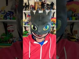 How to Train Your Dragon Blast and Roar Toothless Mask