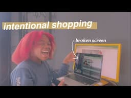 shopping intentionally in an over consumerist world