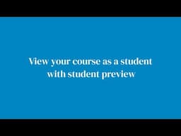 How to view your Oxford Learning Link Course as a student with student preview