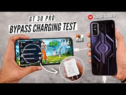 Infinix GT 30 Pro - BGMI Bypass Charging Test With FPS Meter, Heating & Battery Test 🔥