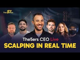 Real Traders, Live Trades – Gold, NASDAQ & EUR/USD | The5ers Live Trading Room