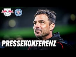 Pressekonferenz vor RB Leipzig - Holstein Kiel | Bundesliga