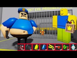 NOOB Playing with ITEMS BARRY'S PRISON RUN (OBBY) Use All Items Roblox Update Morphs Unlocked