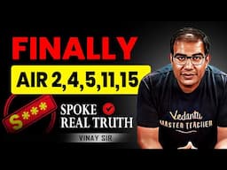 💥 Real Truth of JEE Advanced Top Rankers | 😱 Scam Exposed? | Vinay Shur Sir