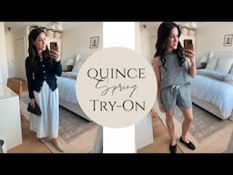 Quince Spring Try-On Haul!!!
