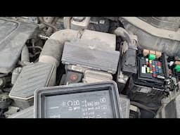 Kia Sportage 2015-2021 fuel pump relay location