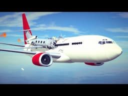 Midair Collisions, Air Shootdowns & Airplane Crashes #7 | Besiege