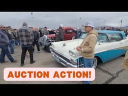 New Mexico Dragway Collector Vehcle Auction: Classic Cars & Trucks SOLD! AMC, Chevy, Ford & more!