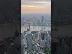Shanghai hotel in the 3rd tallest building in the world - J Hotel ☄️ #travel