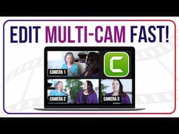 Camtasia 2024: How I Edit a 3 Camera Angle Interview In Record Time