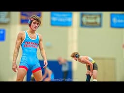 132 – Logan Kuhel–Trimmer {G} of Joliet Catholic IL vs. Vance Williams {R} of Woodstock Marian IL