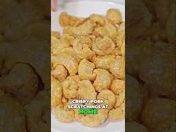 Crispy Pork Rinds Dare to Try This at Home? #backyardchef #shorts #porkrinds #porkscratchings