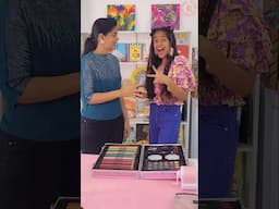 BIGGEST Art Kit Challenge with MOM!🎨🤩💕 | Riya's Amazing World