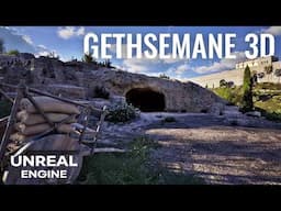 Garden of Gethsemane 3D - Ancient Jerusalem in UNREAL ENGINE 5