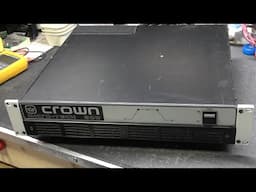 Crown Microtech 600 Amplifier - Theory & Demonstration