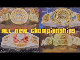 WWE 2K25: All Championships Animations