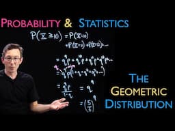 The Geometric Distribution: The First Success of a Bernoulli Distribution