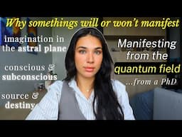 Sensing whether your manifesting will work: Quantum Field Manifestation from Imagination to Physical