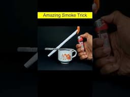 Amazing Smoke Science Tricks #shorts