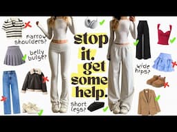 This Video Will Teach You How to Dress for Your Body Type, in literally 6 min
