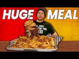 Battling the BIGGEST BBQ BURGER Challenge in Minnesota!