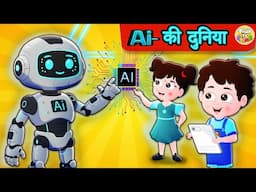 AI Ki Duniya 🤖| रोबोट और टेक्नोलॉजी का जादू | Hindi Kids Song