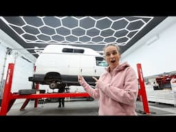 Getting my van a lift!!! Kind of...