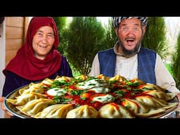 Old Afghan Couple Makes World’s Most Delicious Dumplings | Mantu Recipe