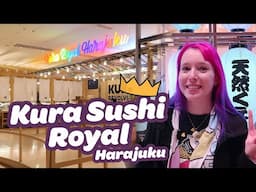 👑 What's Special about KURA SUSHI ROYAL in Harajuku, Tokyo? 👑