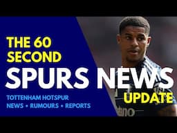 THE 60 SECOND SPURS NEWS UPDATE: Interest in Marcus Rashford, Lloris on Europa League & Postecoglou