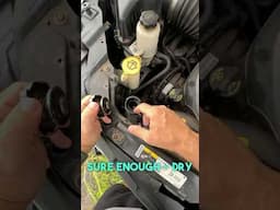 GUSHING Leak Detected With Air Pressure - I Love This Tool!!