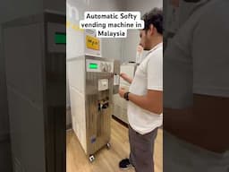 Automatic softy vending machine in Malaysia