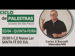 Carlos Baccelli no CE Nosso Lar - Santa Fé do Sul, 3/4/2025