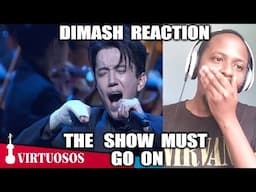 DIMASH REACTION – The Show Must Go On | Live at the 'Virtuosos: Young Prodigies Superstar Concert