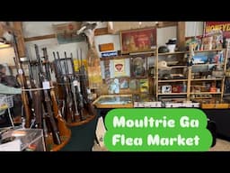 PICKING ANTIQUES AT MOULTRIE GA CAR SHOW FLEA MARKET SHOP WITH ME FOR ANTIQUES VIDEO