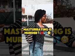😬❌💦 IS FAPPING MURDER?!