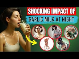 Drink GARLIC MILK At NIGHT for 2 Week & See What Will Happen to YOU | Benefits Of GARLIC MILK