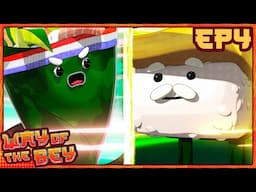 WAY OF THE BEY 🍣 | Can Maki SURVIVE Sushi Senpai's CRAZY Workout?! 🤣 Ep.4 Survival of the Fittest 💪🔥