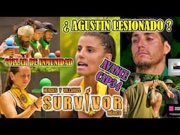 AVANCE CAP34 AGUSTIN LESIONADO ¿ABANDONA SURVIVOR? COLLAR DE INMUNIDAD SURVIVOR MX HEROES Y VILLANOS