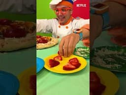 Blippi's Bizarre Pizza Toppings!🍕#shorts #blippi