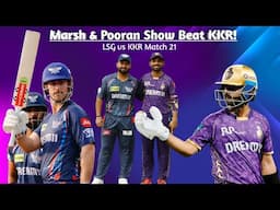 LSG Win Tight Game By 4 Runs Against KKR | Match 21 IPL