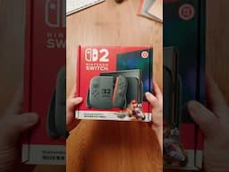 Finally! I got the Nintendo Switch 2 with Mario Kart World! ASMR Unboxing