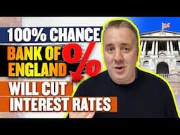 100% Chance Bank Of England Will Cut Rates In May