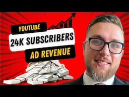 How Much Money Have I Made From YouTube With 24,207 Subscribers?