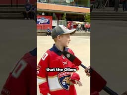 9-year-old Florida Panthers fan fears Oilers fans, loves cats